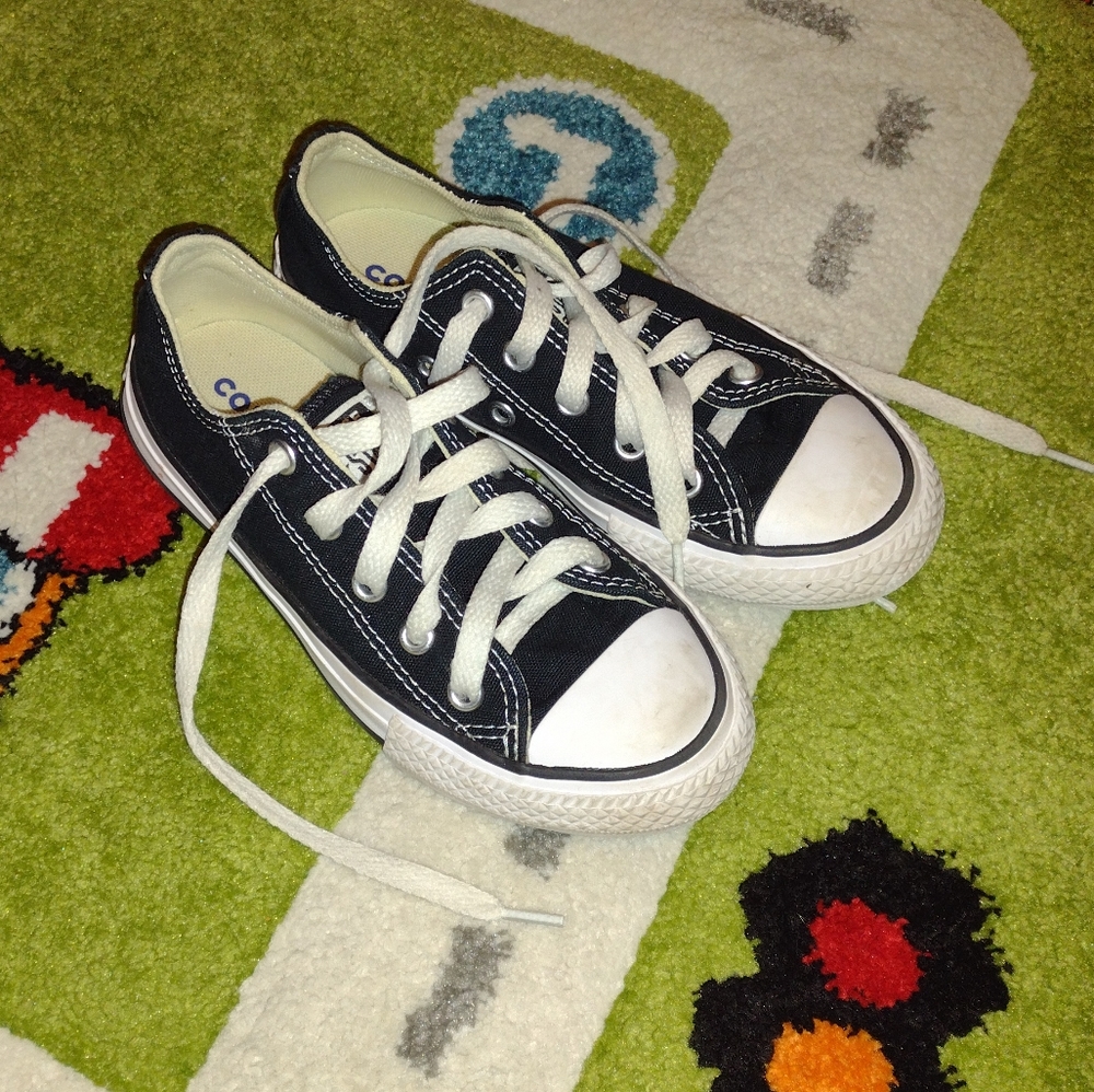 Black Converse - Size 12